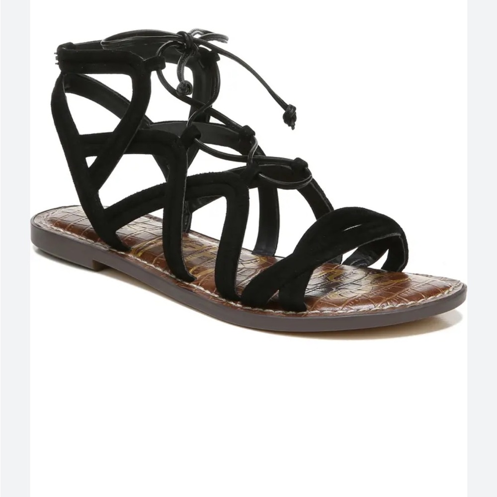 Sam Edelman Black Strappy Sandals